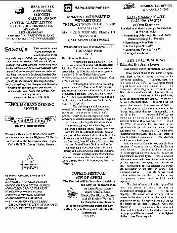 The Wewa News — Volume 1, Issue 6, Page 2