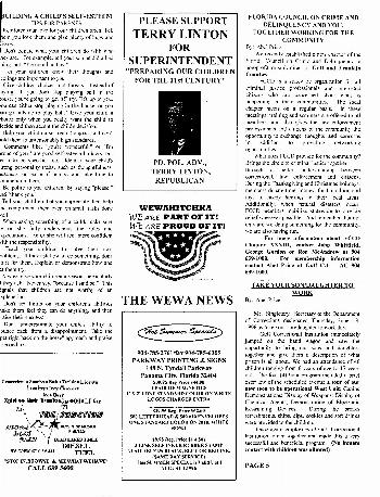 The Wewa News — Volume 1, Issue 9, Page 5