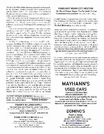 The Wewa News — Volume 3, Issue 2, Page 2