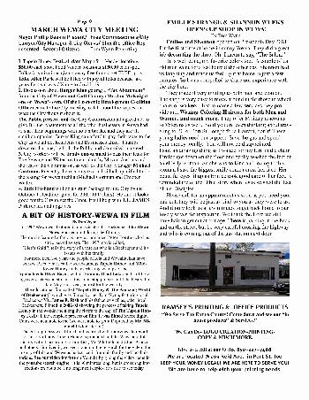 The Wewa News — Volume 3, Issue 2, Page 9