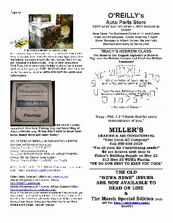The Wewa News — Volume 3, Issue 2, Page 10