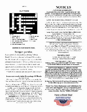 The Wewa News — Volume 3, Issue 2, Page 12