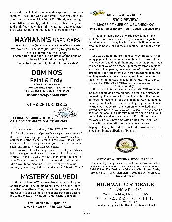 The Wewa News — Volume 3, Issue 3, Page 5