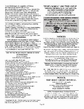 The Wewa News — Volume 3, Issue 4, Page 12