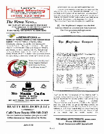 The Wewa News — Volume 3, Issue 5, Page 8