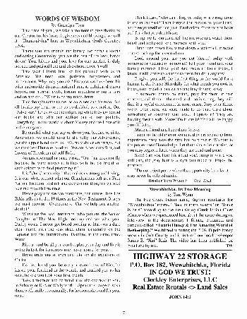 The Wewa News — Volume 3, Issue 10, Page 7