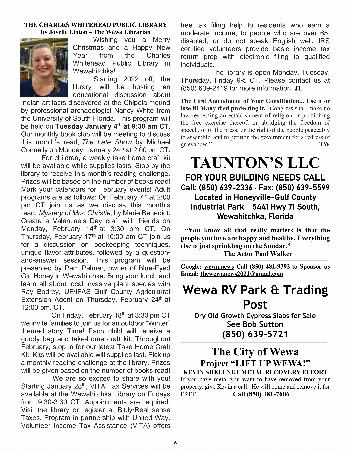 The Wewa News — Volume 4, Issue 1, Page 6