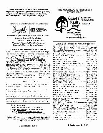 The Wewa News — Volume 4, Issue 2, Page 12