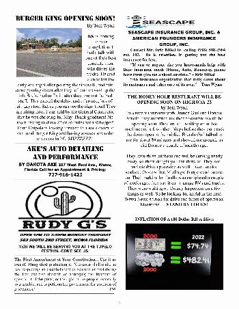 The Wewa News — Volume 4, Issue 5, Page 8