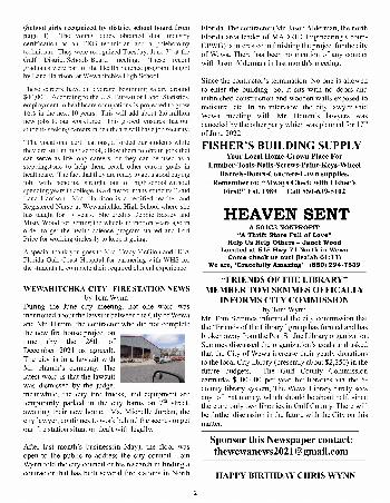 The Wewa News — Volume 4, Issue 7, Page 2