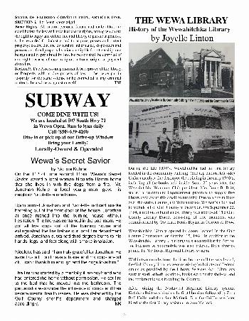 The Wewa News — Volume 4, Issue 7, Page 8