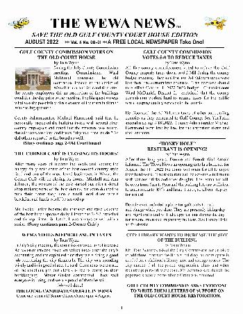 The Wewa News — Volume 4, Issue 8, Page 1