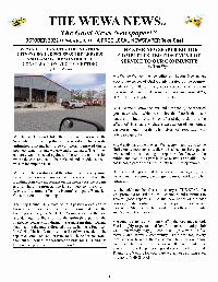 The Wewa News — Volume 4, Issue 10, Page 1