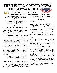 The Wewa News — Volume 5, Issue 8, Page 1