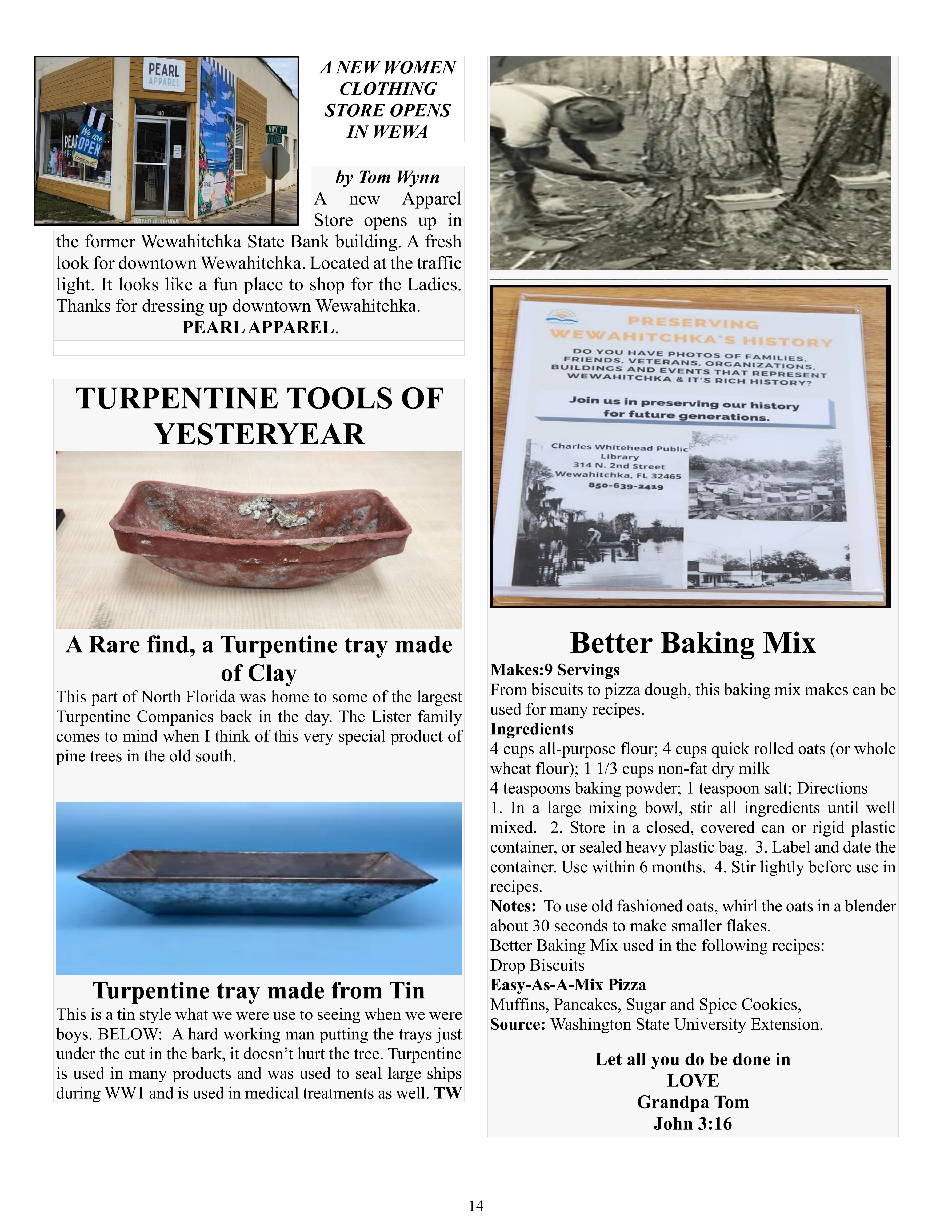 The Wewa News — Volume 5, Issue 12, Page 14