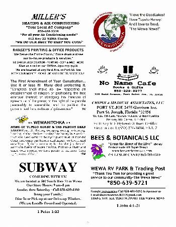 The Wewa News — Volume 3, Issue 7, Page 8