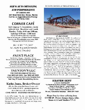 The Wewa News — Volume 3, Issue 8, Page 7