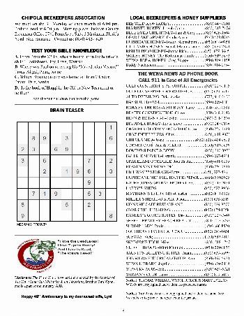 The Wewa News — Volume 3, Issue 8, Page 16