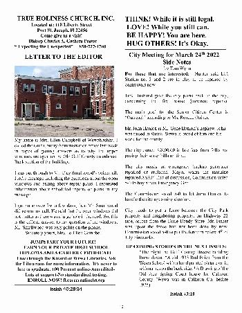 The Wewa News — Volume 4, Issue 4, Page 10