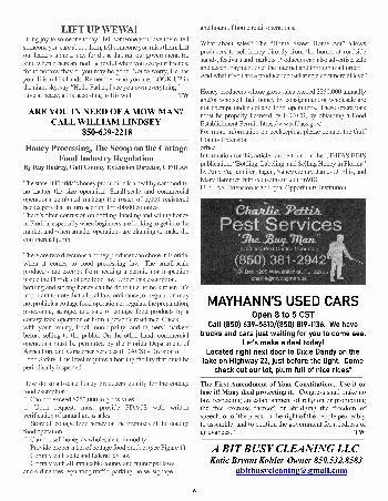 The Wewa News — Volume 4, Issue 9, Page 6