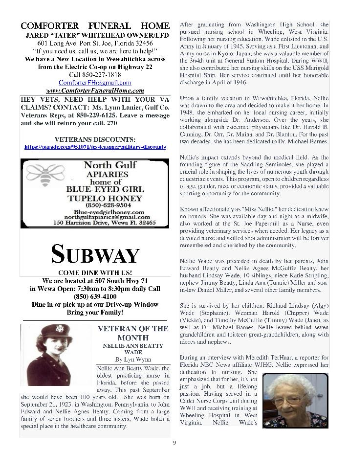 The Wewa News — Volume 5, Issue 11, Page 9