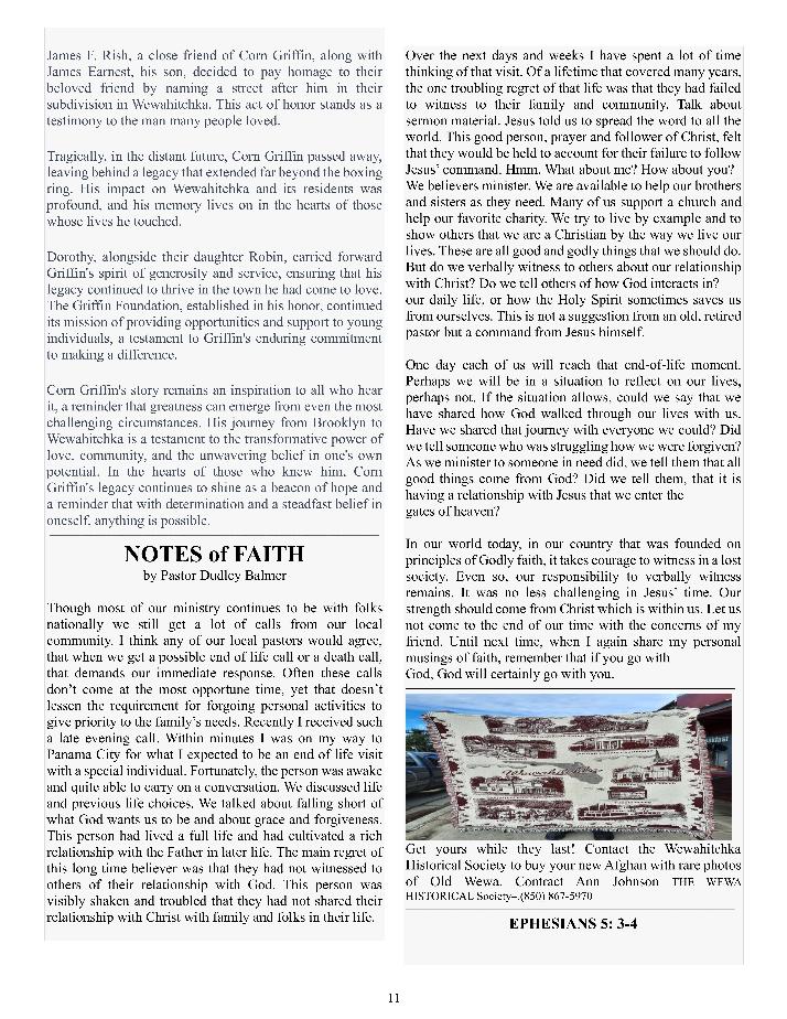 The Wewa News — Volume 5, Issue 11, Page 11