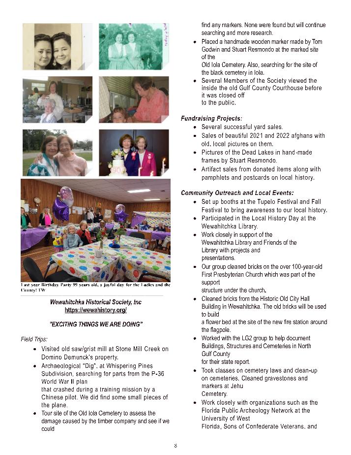 The Wewa News &mdash; Volume 6, Issue 1, Page 8