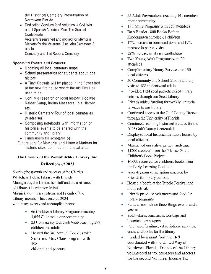 The Wewa News &mdash; Volume 6, Issue 1, Page 9