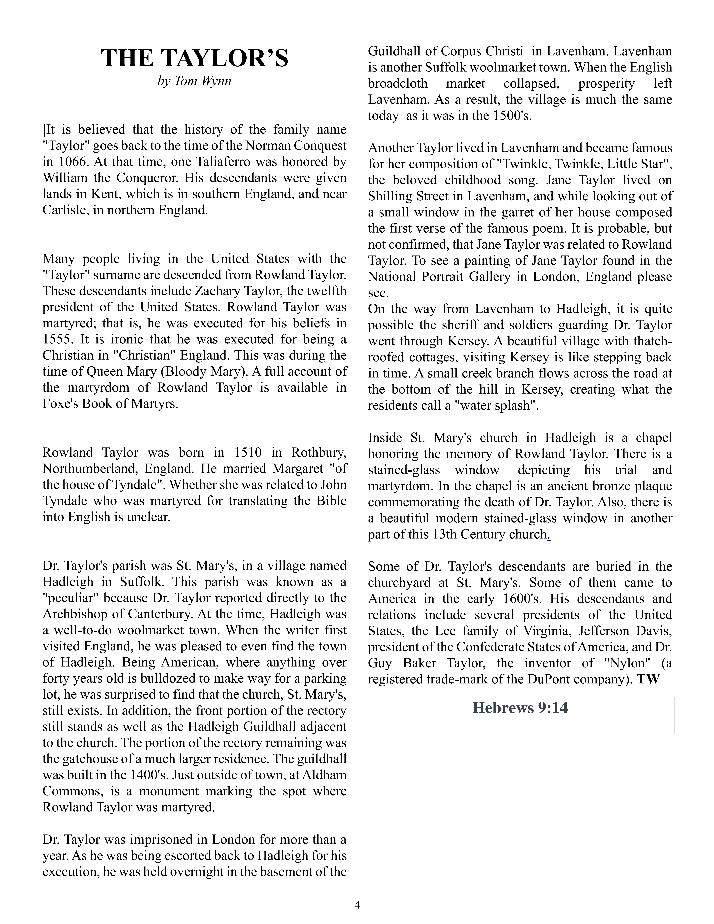 The Wewa News — Volume 6, Issue 2, Page 4