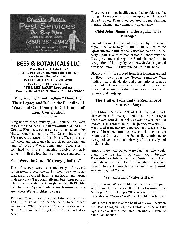 The Wewa News — Volume 7, Issue 3, Page 8
