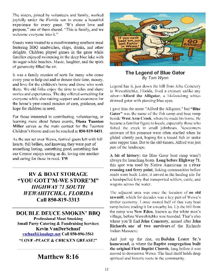 The Wewa News — Volume 7, Issue 3, Page 13