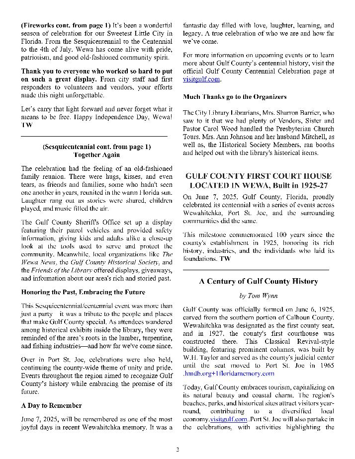 The Wewa News — Volume 7, Issue 4, Page 2