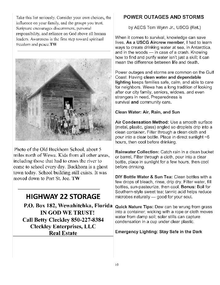 The Wewa News &mdash; Volume 8, Issue 1, Page 10