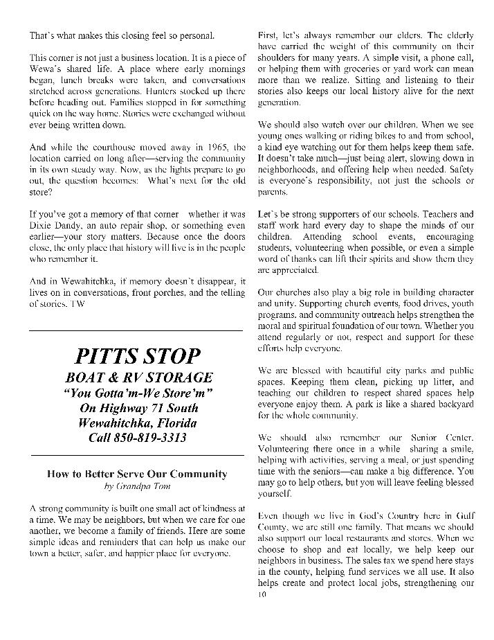 The Wewa News &mdash; Volume 8, Issue 3, Page 10