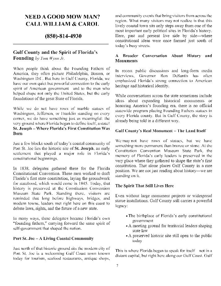The Wewa News &mdash; Volume 8, Issue 4, Page 7