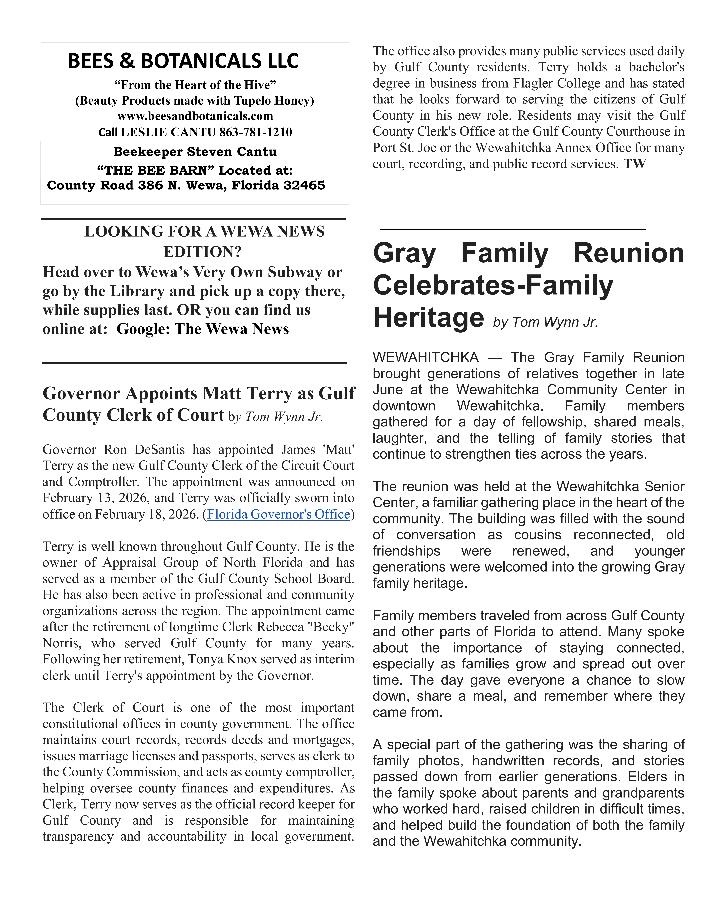 The Wewa News &mdash; Volume 8, Issue 4, Page 10