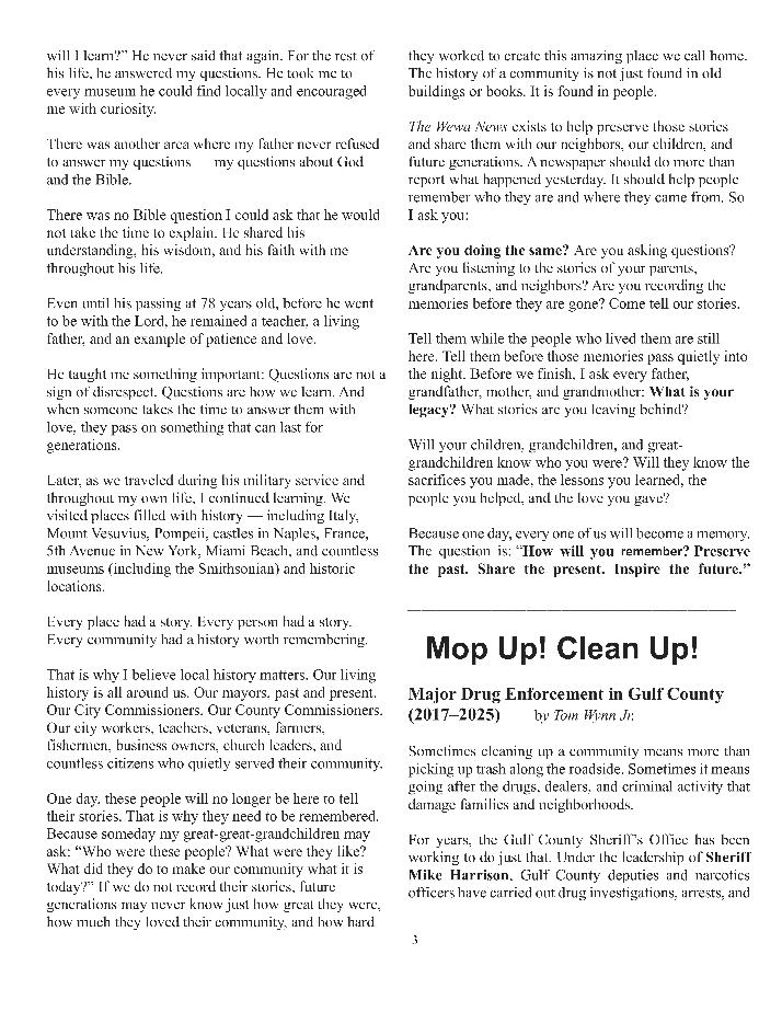 The Wewa News &mdash; Volume 8, Issue 5, Page 3