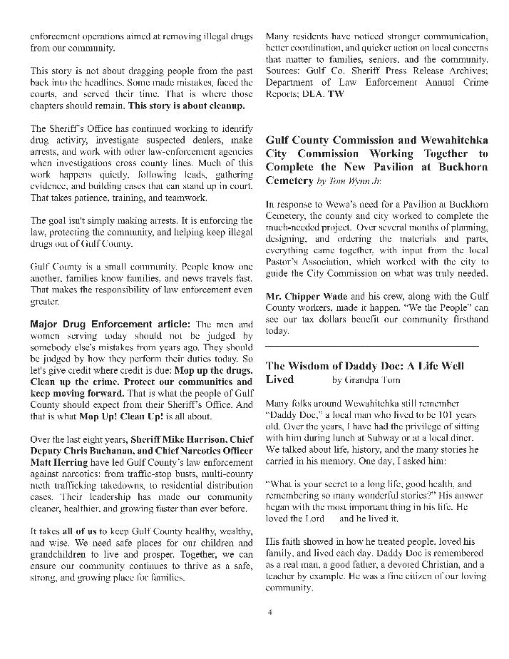 The Wewa News &mdash; Volume 8, Issue 5, Page 4