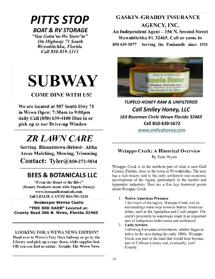The Wewa News &mdash; Volume 8, Issue 5, Page 10