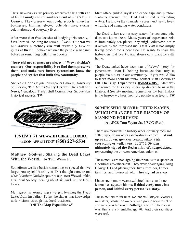 The Wewa News &mdash; Volume 8, Issue 6, Page 7